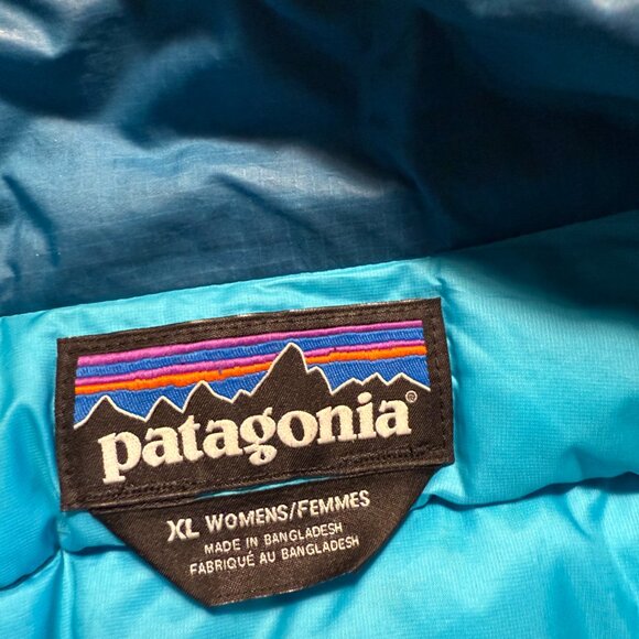 Patagonia DOwn Sweater Jacket, Blue, XL - Picture 6 of 10